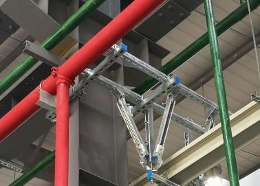 吉安市该抗震支架的整体式支吊架结构协调性好